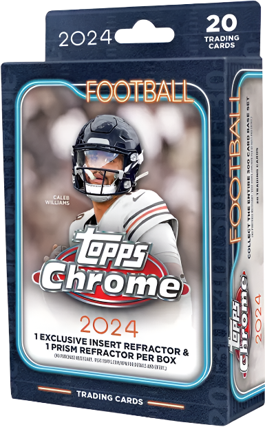 2024 Topps Chrome Football Hanger Pack