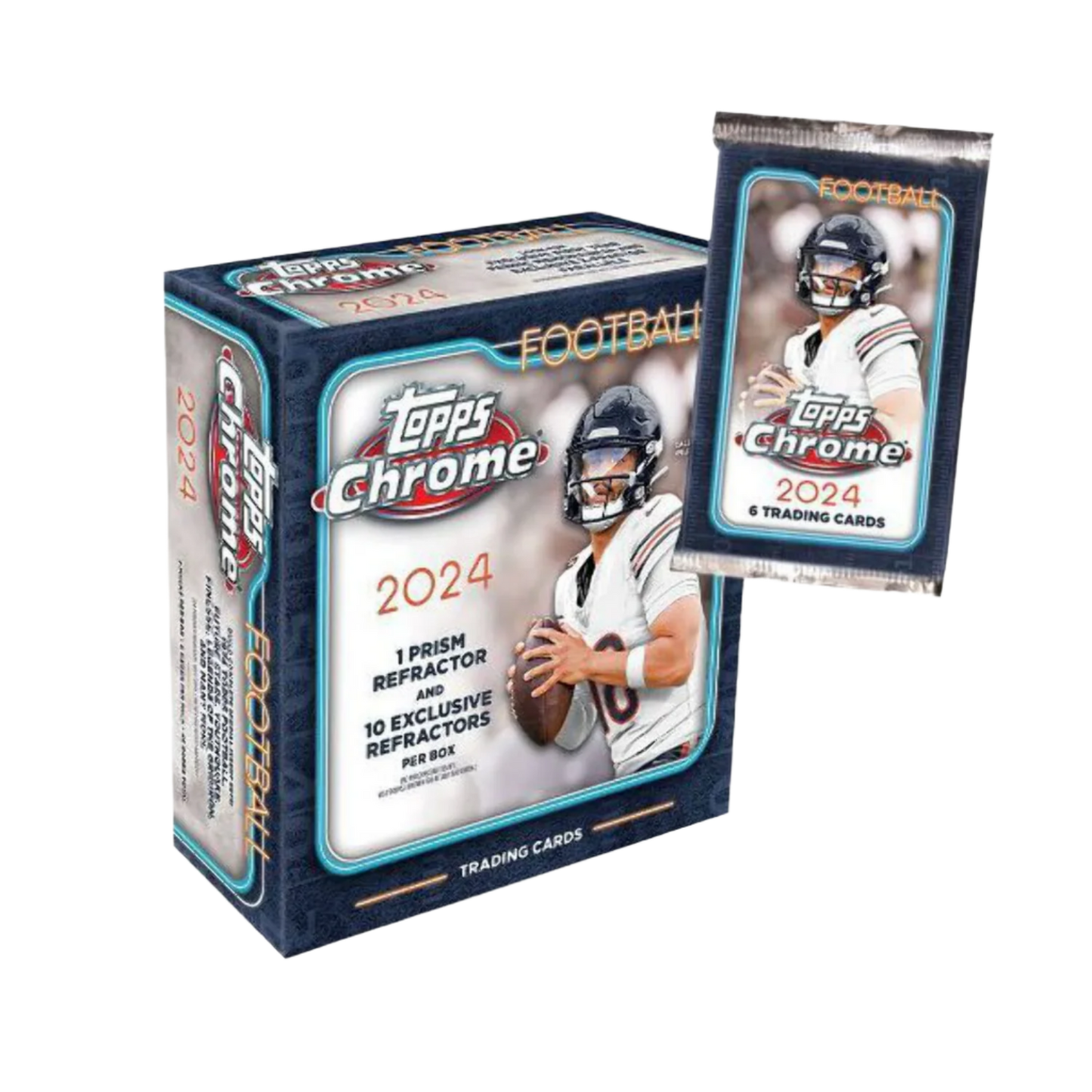 2024 Topps Chrome Football Monster Box